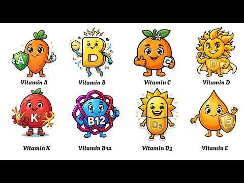 Every Vitamin Your Body Needs Explained In 14 Minutes