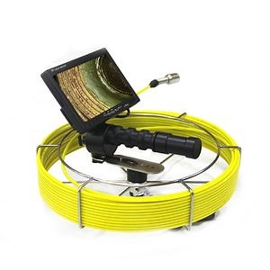 [Hot Item] Handheld 720p Resolution Tube Inspect Borescope Push Rod Camera with Meter Counter