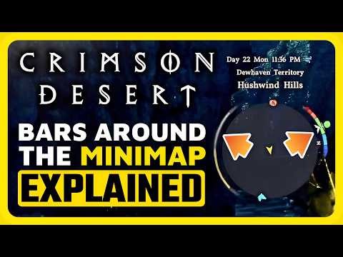 Crimson Desert - Bars Around The Minimap Explained