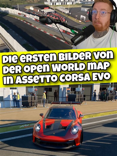 Die ersten Bilder der Open World Map in Assetto Corsa Evo