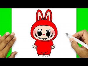 Big Energy Labubu Drawing | How To Draw Labubu Tutorial