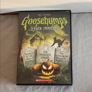 ⭐️ Goosebumps 3-Pack Thriller DVD 2014 Fox Scolastic Home Video Movies Rare Film