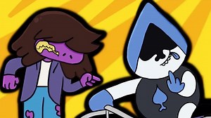 【Deltarune恶搞动画双语字幕】假如Deltarune是真实的 (作者：SmashBits Animations)