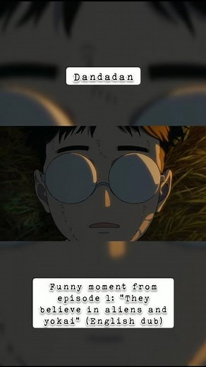 Funny moment: "They believe in aliens and yokai" | Dandadan (English dub) | YouTube Shorts