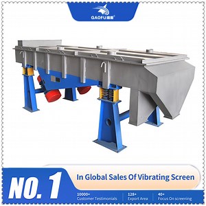 [Hot Item] Industrial Quarry Plant Mining Screening Separator Machine Linear Vibrating Screen for Ore