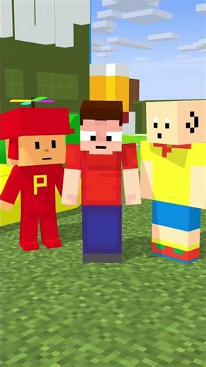 POCOYO ES EL JEFE #shorts #minecraft #robux #roblox #pocoyo