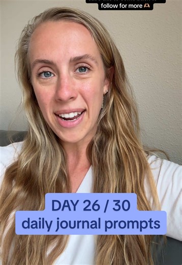Day 26/30 ✍️ If something in your life feels forced lately, try this writing prompt. Journaling can help you notice what’s not working and where you might need a change. Save this prompt for writing inspiration follow for more 🫶🏼