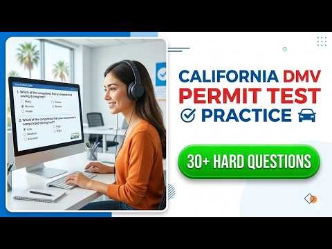 2026 California DMV Permit Test Real Exam Questions And Answers For Your Drivers License