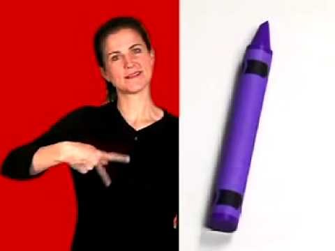 Sign Language for children- Colors