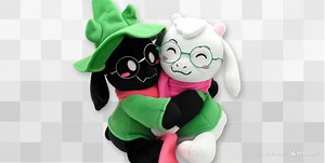 Ralsei Plush Hug: Fluffy Moments in Deltarune