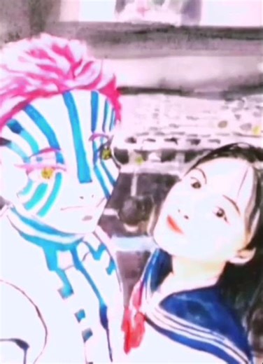 #demonslayer #dämonentöter #kimetsu #cosplay #aquarell #paintingtutorial #manga #鬼殺隊 #鬼灭之刃