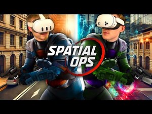 BEST Mixed Reality VR Shooter?! | Spatial Ops Gameplay (Meta Quest 3, Meta Quest 3S)