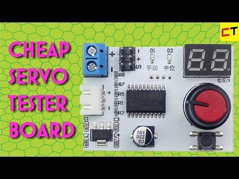 $10 Digital Servo Tester Controller with Voltage Display