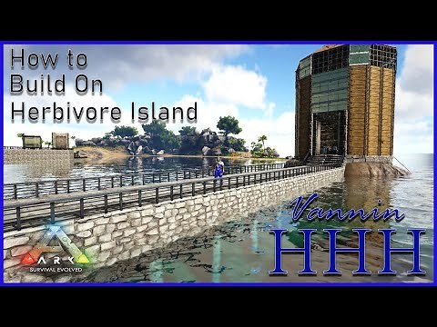 How to Build on Herbivore Island Build - Ark: Survival Evolved PC Xbox PS4