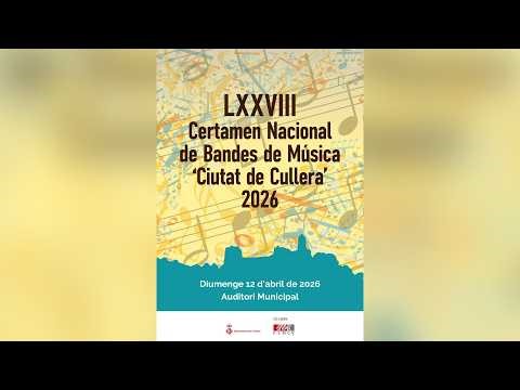 DIRECTO | Concierto de clausura y entrega de premios | CERTAMEN NACIONAL DE BANDAS CIUTAT DE CULLERA