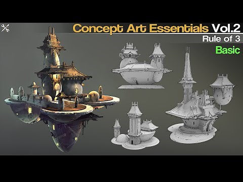 Concept Art Essentials Vol.2 - Full Tutorial