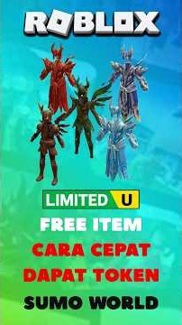 CARA CEPAT MENDAPATKAN ITEM FREE LIMITED UGC Sumo World di ROBLOX