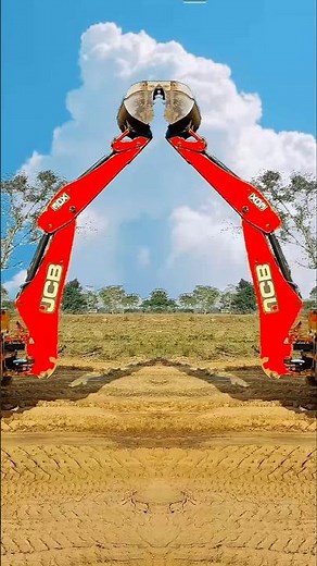 JCB BACKHOE EXCAVATOR 🔥😱🔥 #jcb #tractor #excavator #jcbvideo #truck #backhoe #jcbjcb