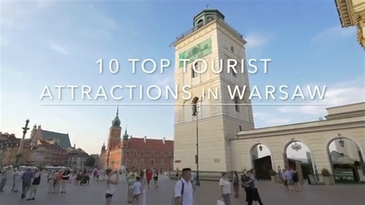 Exploring Warsaw: 10 Must-Visit Tourist Attractions-Travel Video