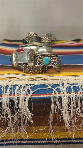 The weekly weather report is in, and it's calling for a high chance of amazing bracelets at Out of the Blue this week 😉 Seriously though. Come treat yourself. The options are bountiful! #vintagejewelry #estatejewelry #vintagebracelets #outofthebluelivingston | Out Of The Blue Antiques