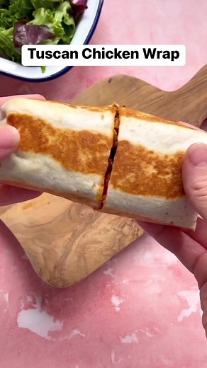 Tuscan Chicken Wrap 🌯 | Fest Foody