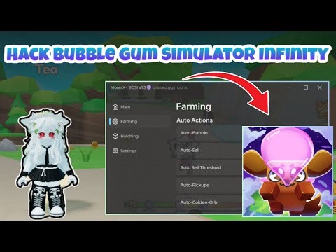 Cách Hack Bubble Gum Simulator Infinity Auto Farm | Script Hack Bubble Gum Simulator Infinity