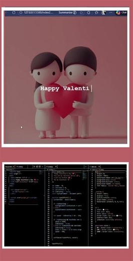 Happy Valentine’s Day ❤️ | Using HTML & CSS 💖