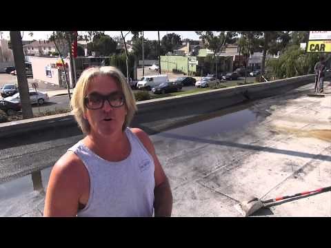 How to repair a commercial flat roof with torch down 1 of 2 Redondo Beach Roofer