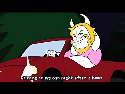 Asgore run over dress | Driving is my car asgore | Asgore