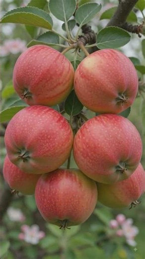 Apple growing timelapse | flower to fruit #science #timelapse #apple #nature