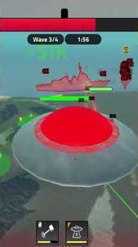 Mothership solos destroyer X in Military Tycoon