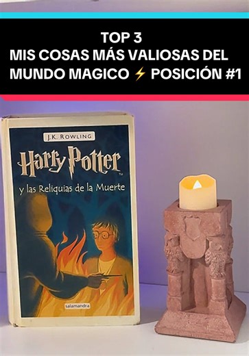 Objeto más valioso: libro de Harry Potter y su historia