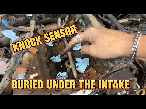 2001 Toyota Tacoma 3.4 v6 knock sensor replacement
