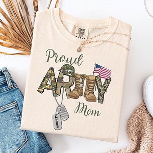 Comfort Colors® Custom Proud Army Family Mom Dad Brother Shirts, Personalized Army Dad Shirt, USA Army Family Outfits, Military Family Gift - Etsy
