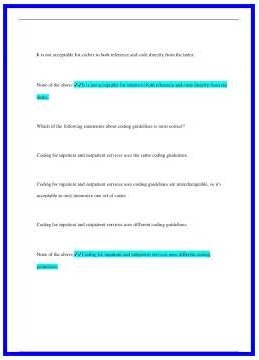 Medical Coding Questions and Answers 100 Pass1824 636x882