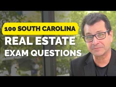 2026 South Carolina Real Estate Exam | 100 Questions