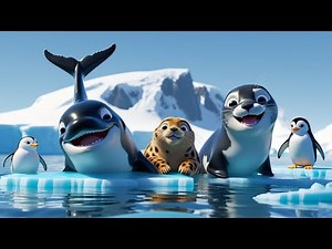 MEET THE INHABITANTS OF ANTARCTICA! A fun and simple educational song for kids.