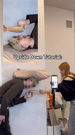 UPSIDE DOWN TUTORIAL💸