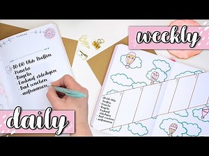 Bullet Journal DAILY Log oder WEEKLY LOG - Was ist besser?