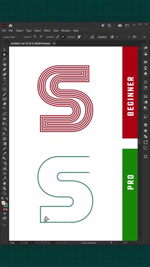 How to Blend Lines in Adobe Illustrator | Clean & Smooth Line Effect