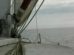 Sailing Bolger design #459, Le Dulci-Mer, in light airs