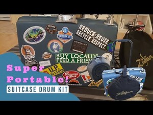 Building the Ultimate Portable Suitcase Drum Set!