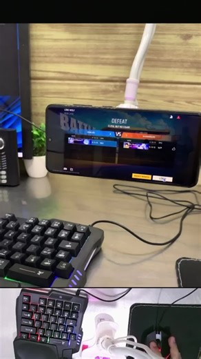 Mouse Keyboard Gaming Combo RGB T-Wolf T200 LED Set