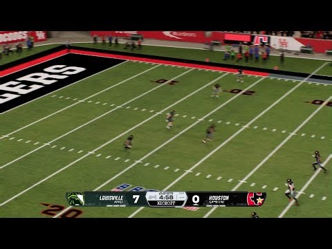 Week 4 Louisville Kings Vs Houston Gamblers UFL Game Simulation College Football 26