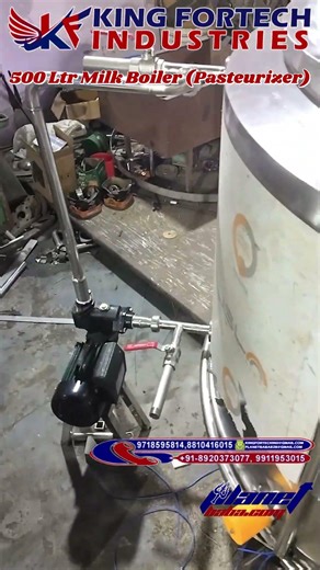 Milk Boiler Machine, 500 Ltr Milk Boiler, Paneer Making Machine, 91-9911953015 #milkboiler #paneer