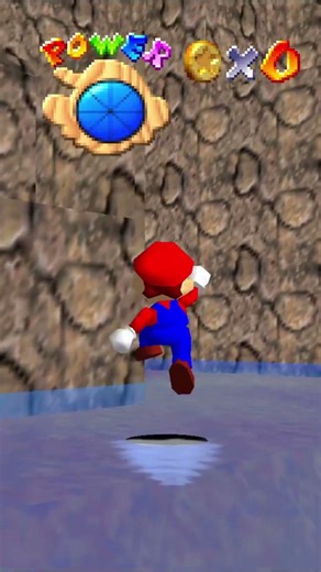 Super Mario 74 - Bowser's Aquatic Castle Mountain Side Speedrun