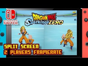 𝐒𝐏𝐋𝐈𝐓 𝐒𝐂𝐑𝐄𝐄𝐍 - DRAGON BALL: Sparking! ZERO - (Nintendo Switch 1) - Framerate & Gameplay - 4K