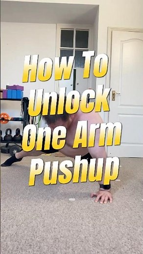 One Arm Pushup | How to Unlock