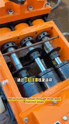 Three-cylinder grouting#High pressure pump#Mud pump#Grouting pump#Mining#Oil Field