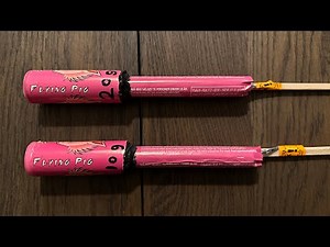 Flying Pig Salut Edition - Strobe Rocket 🚀 10g VS 20g